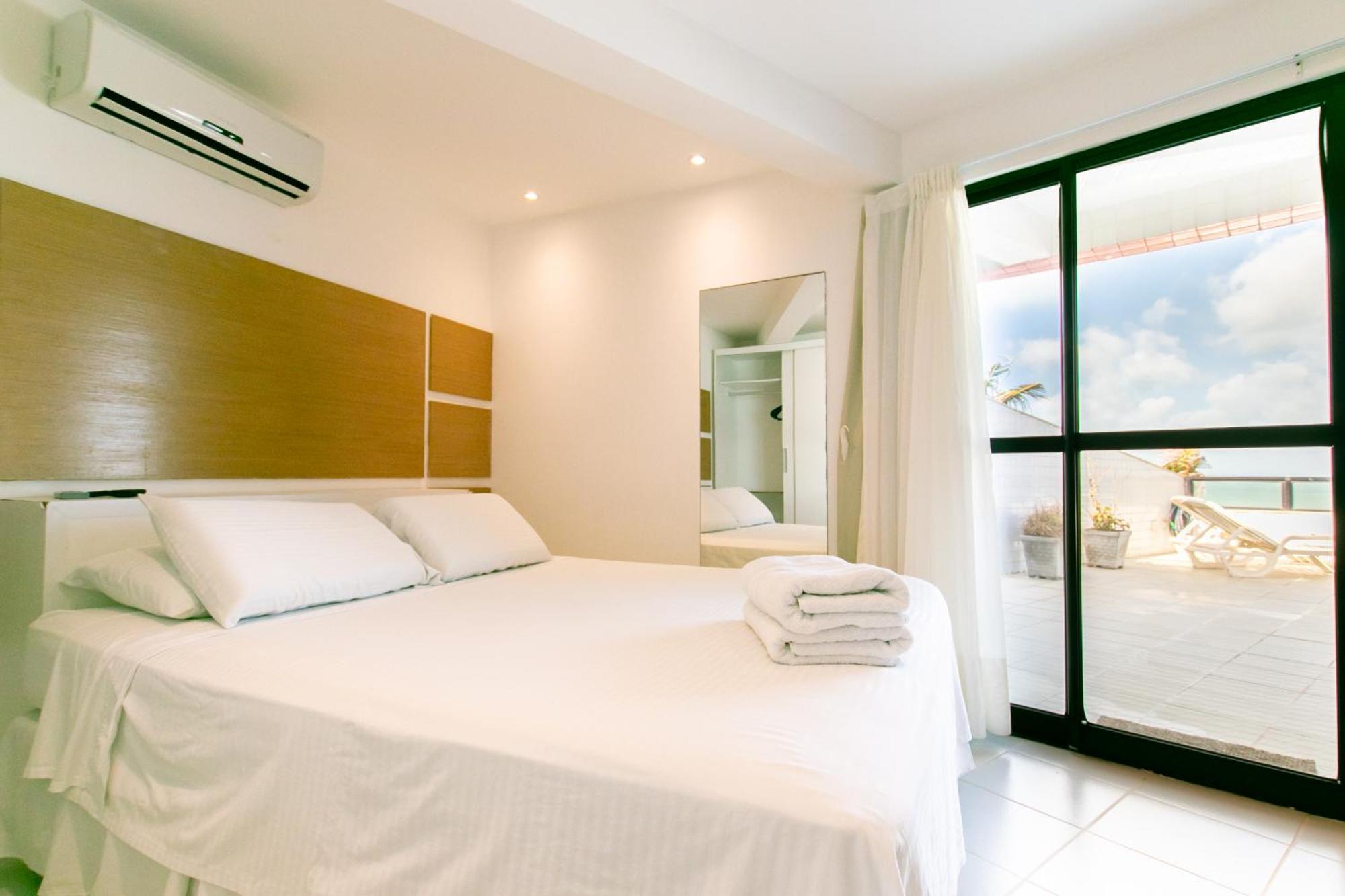 Kings Flat - Apartamentos Com Conforto Beira Mar นาตาล ห้อง รูปภาพ